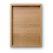 Magnetic White Oak Wood Frame for Canvas Print