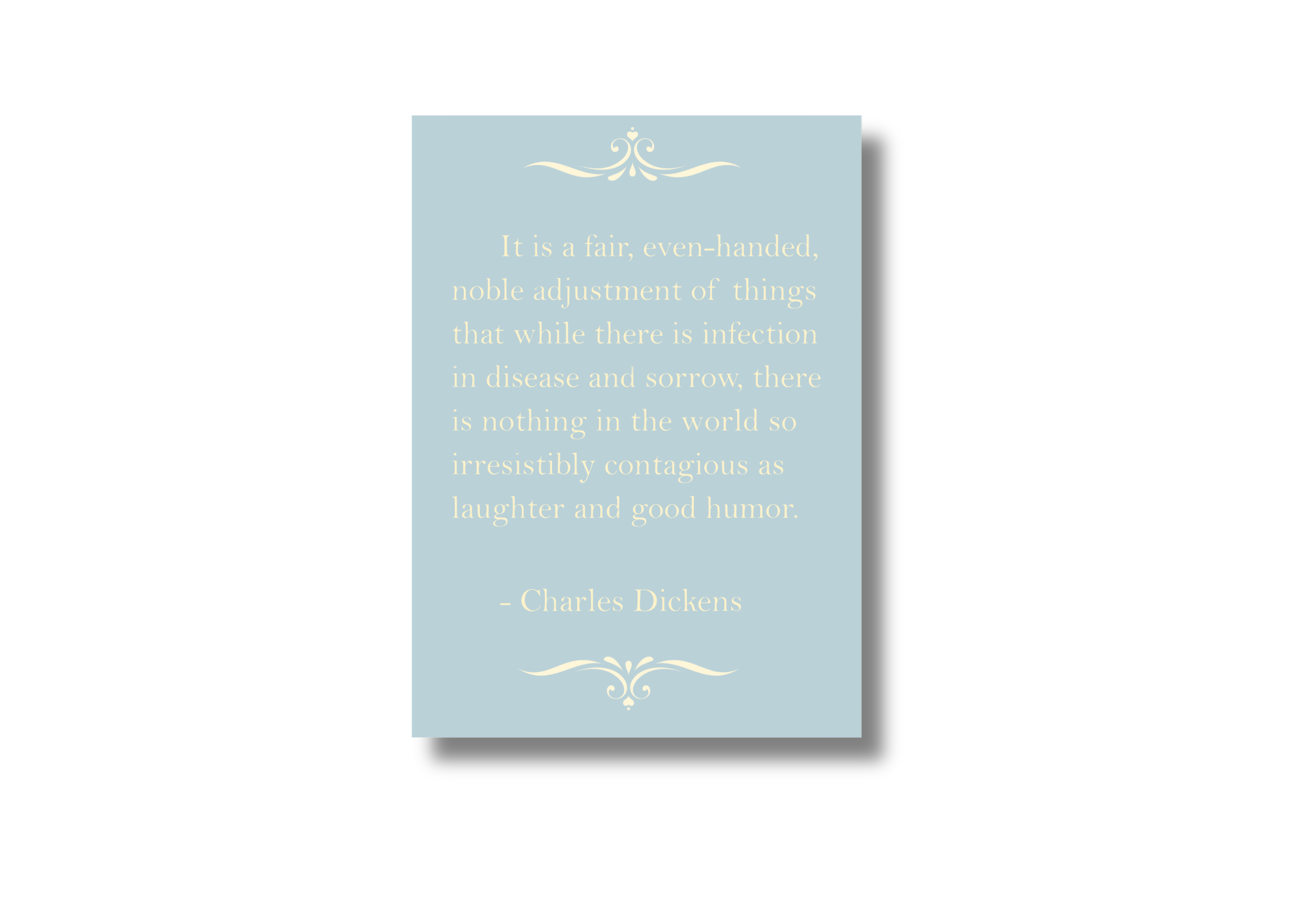 Charles Dickens Laughter Quote