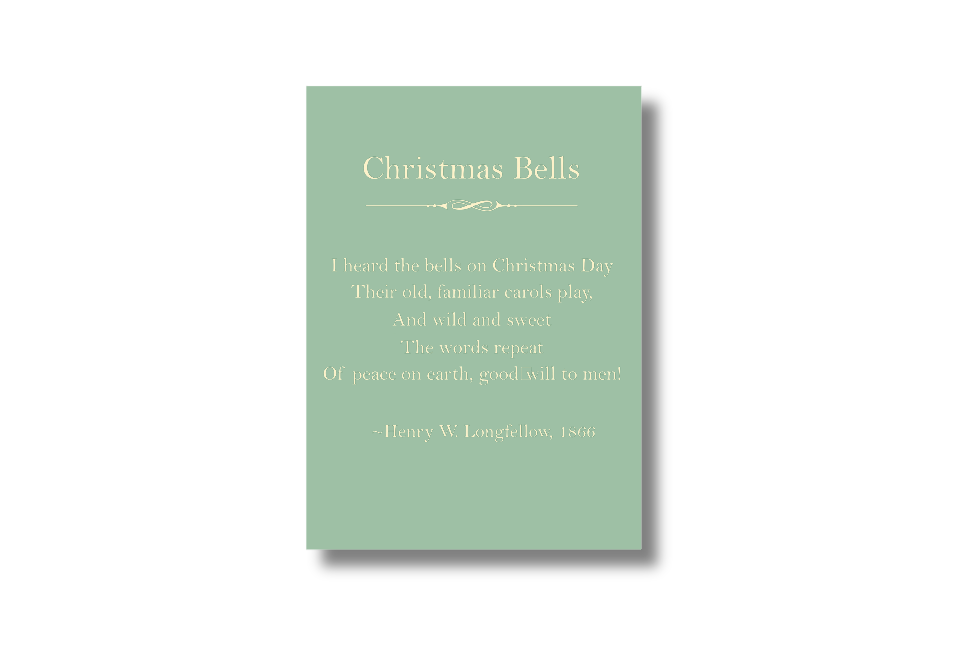 Christmas Bells Wadsworth Quote