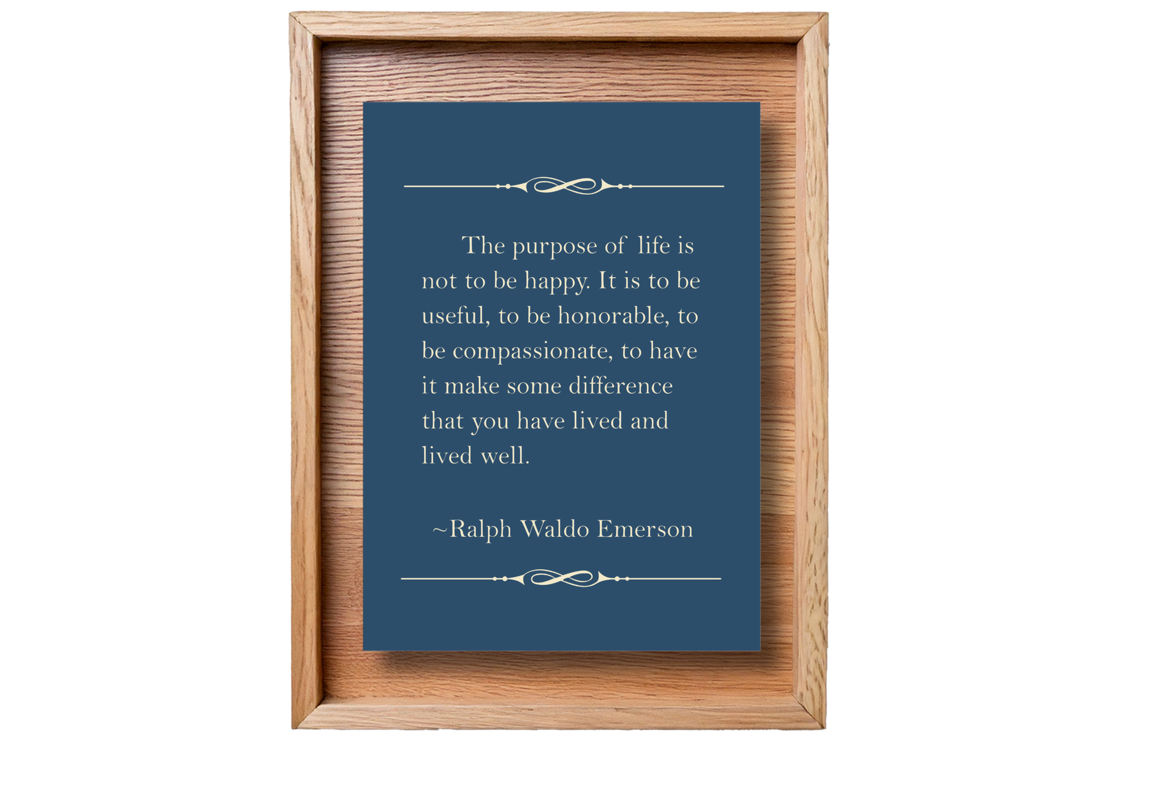 Ralph Waldo Emerson Happiness Quote