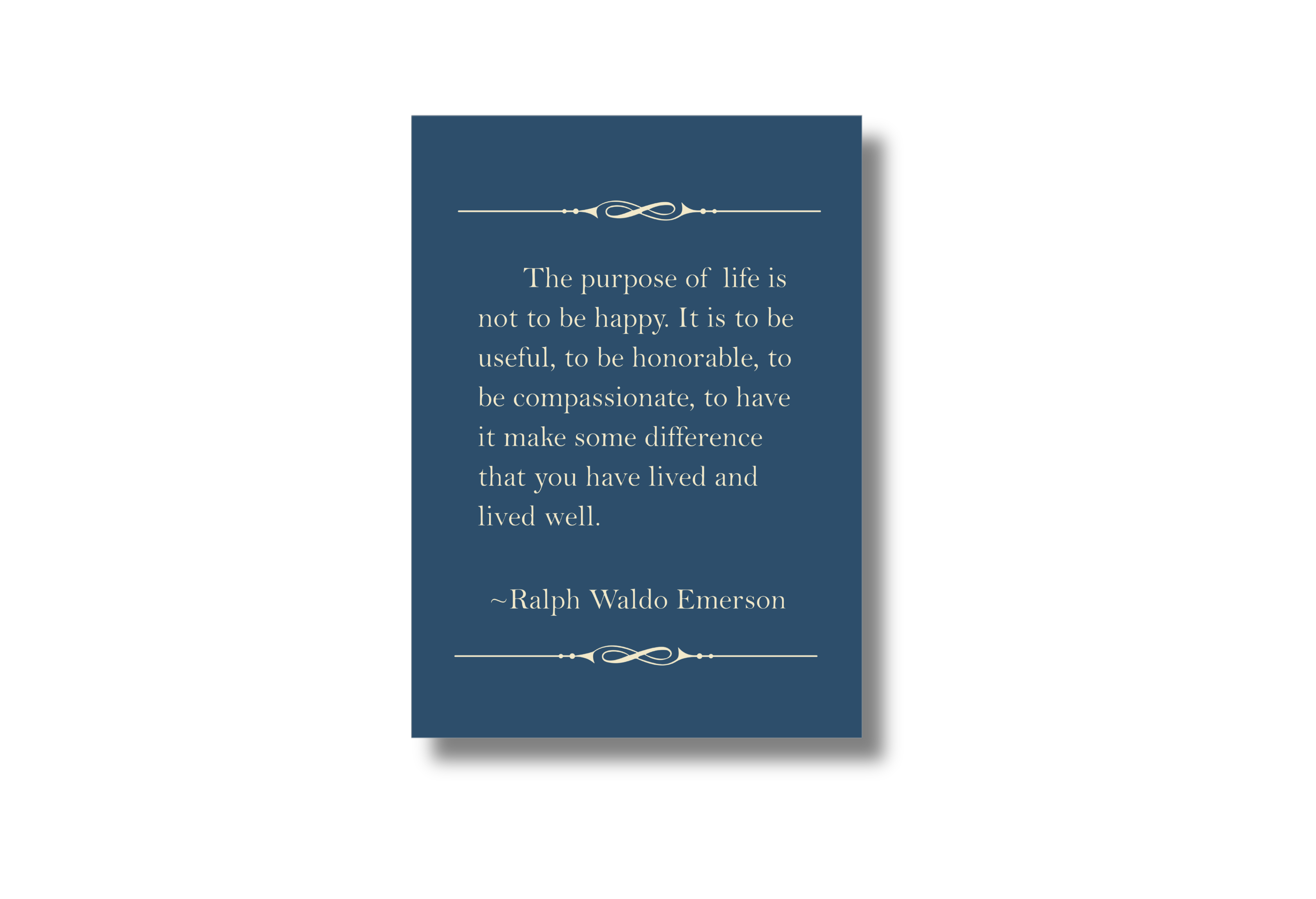 Ralph Waldo Emerson Happiness Quote