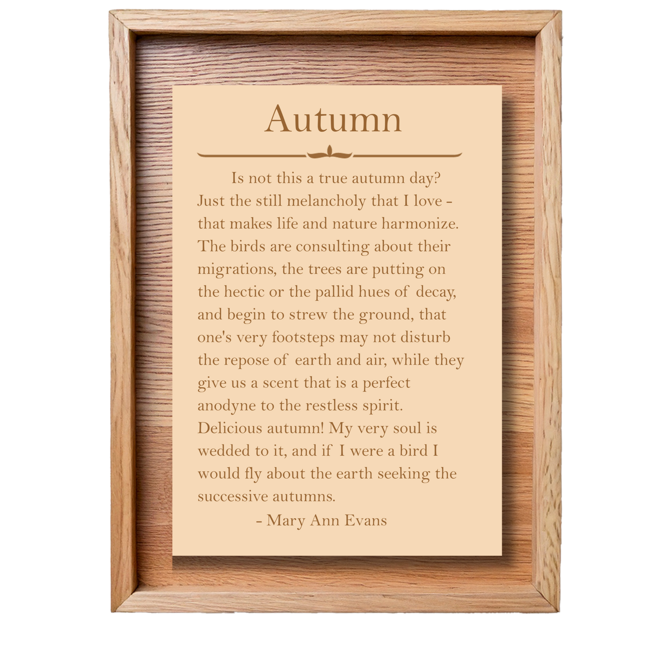 Autumn Quote LM Montgomery