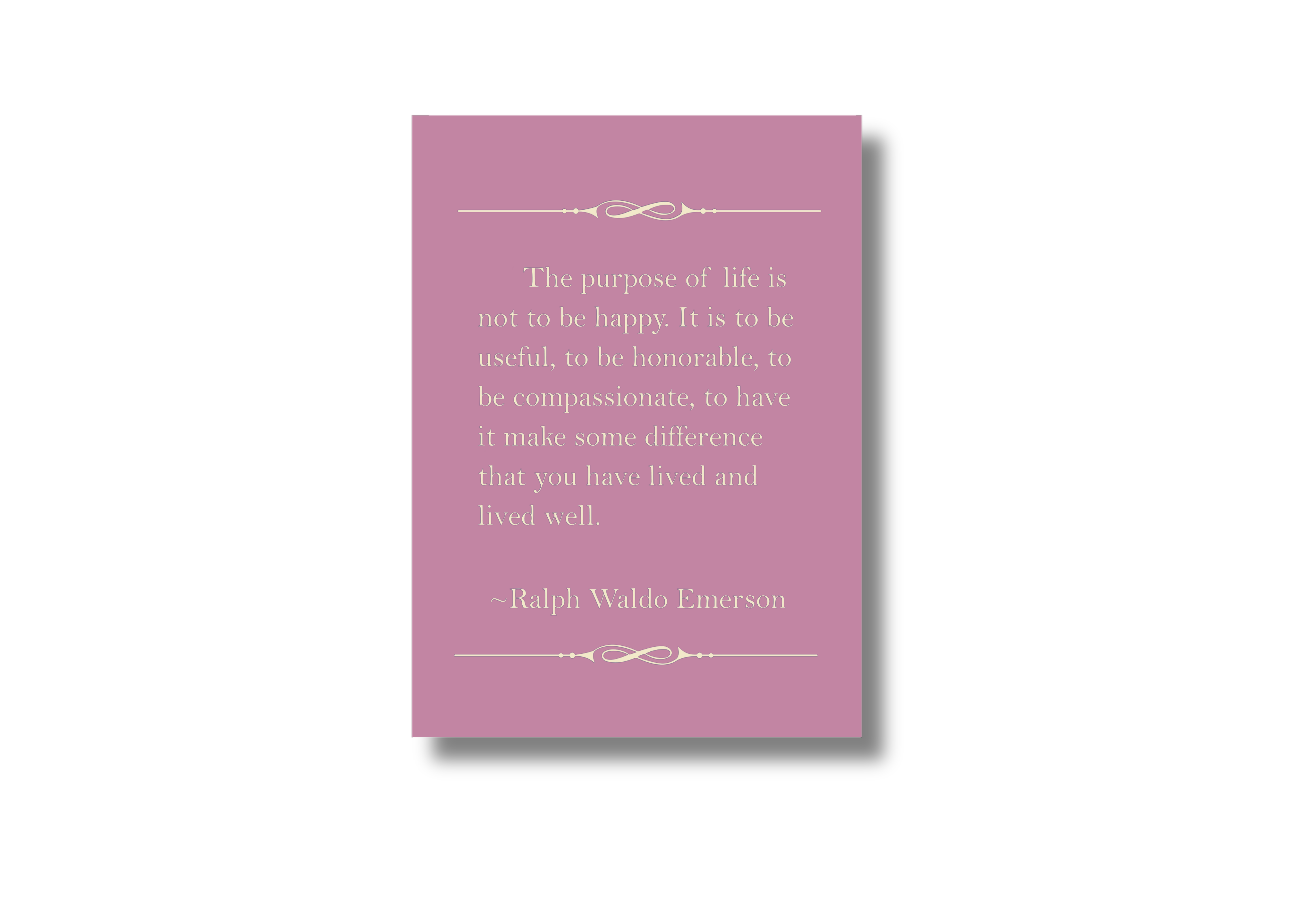 Ralph Waldo Emerson Happiness Quote