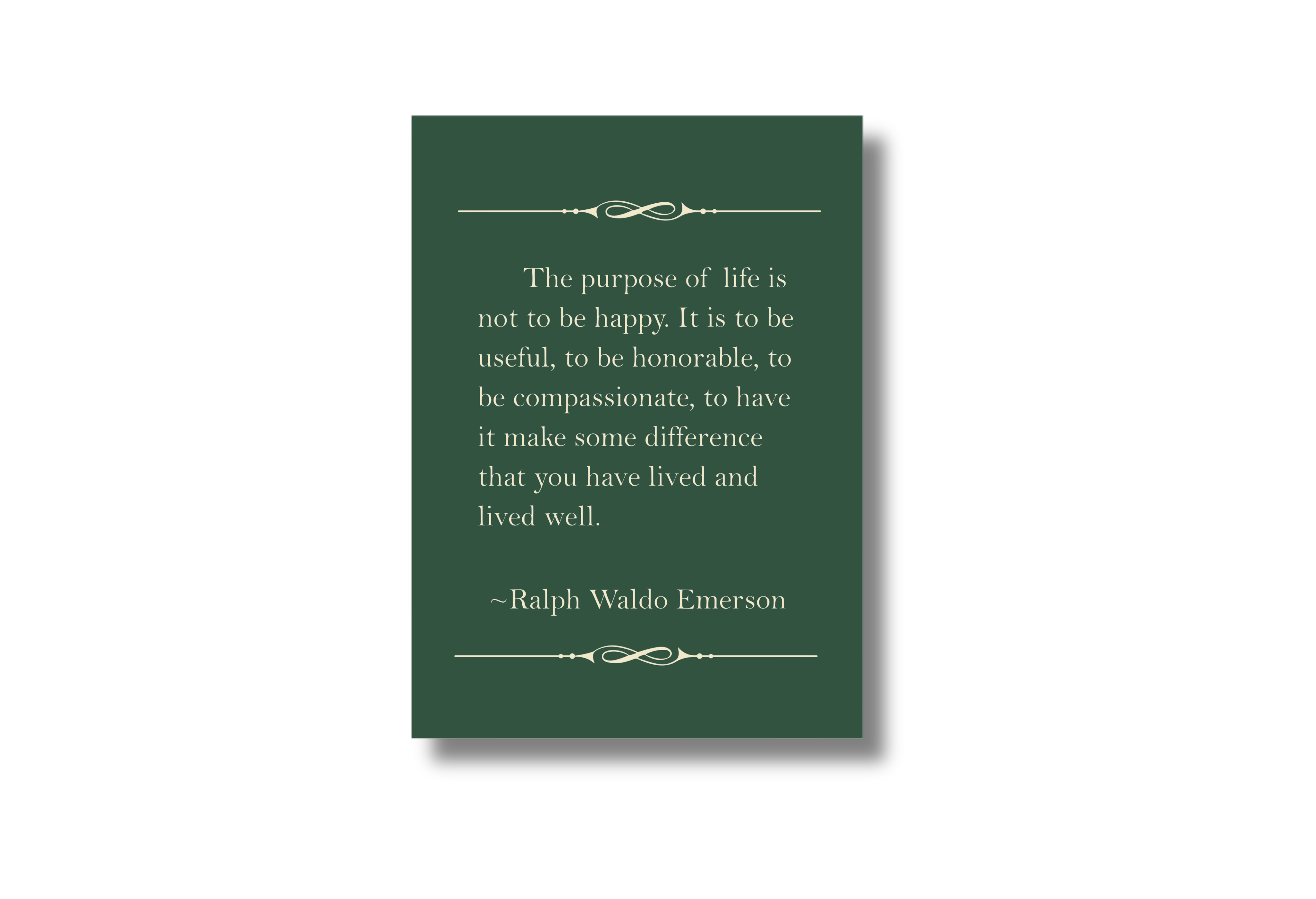 Ralph Waldo Emerson Happiness Quote
