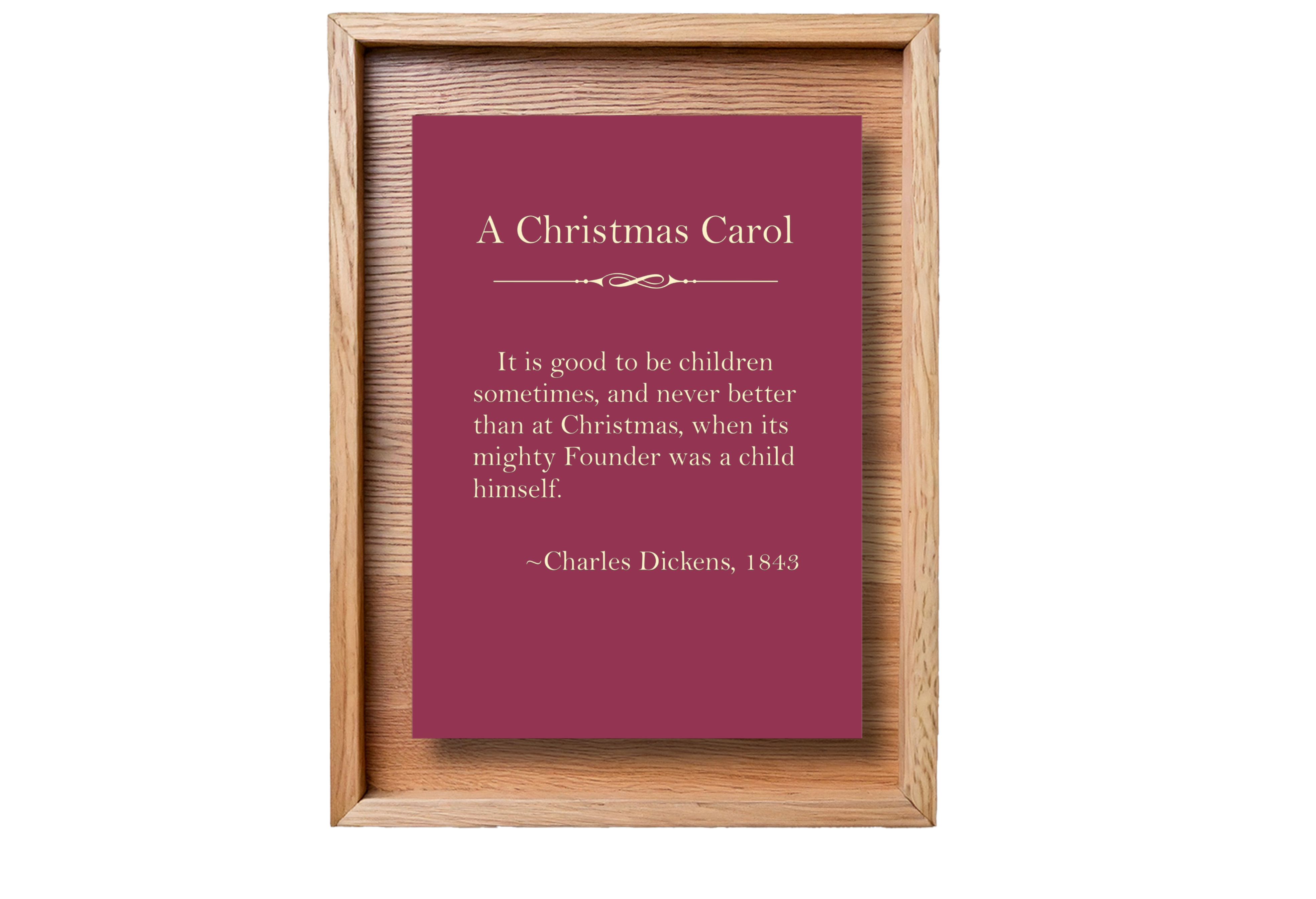 Charles Dickens A Christmas Carol Quote