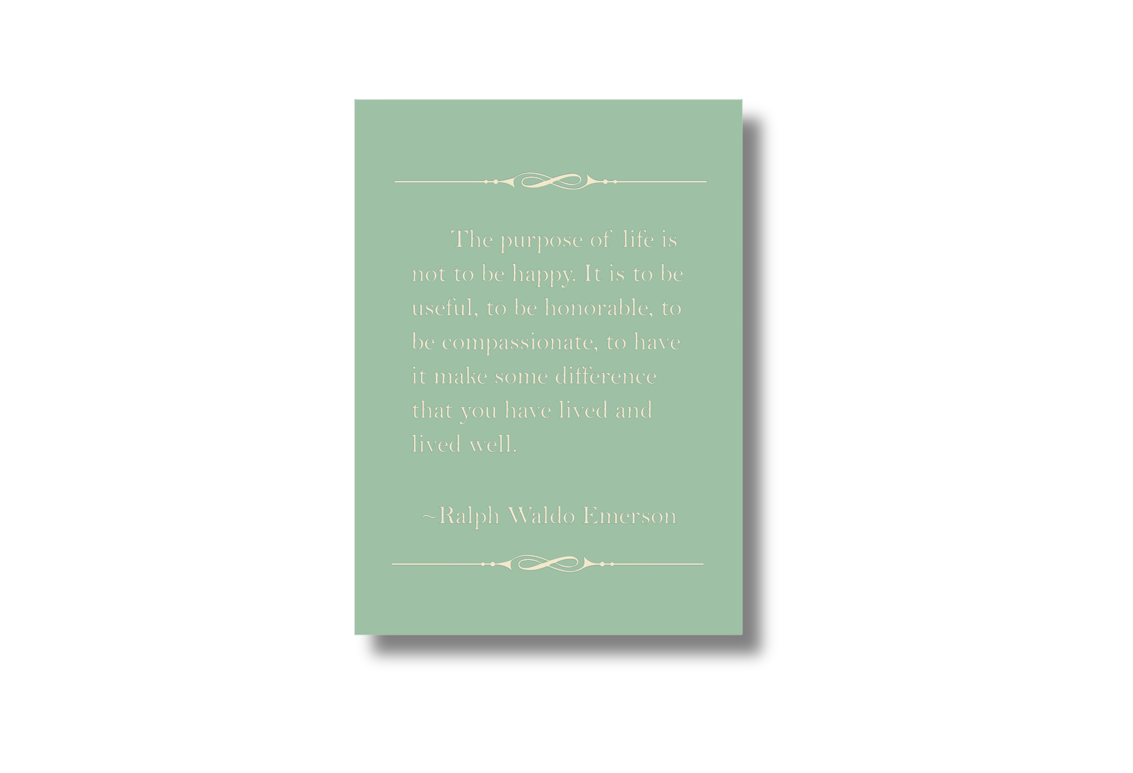 Ralph Waldo Emerson Happiness Quote