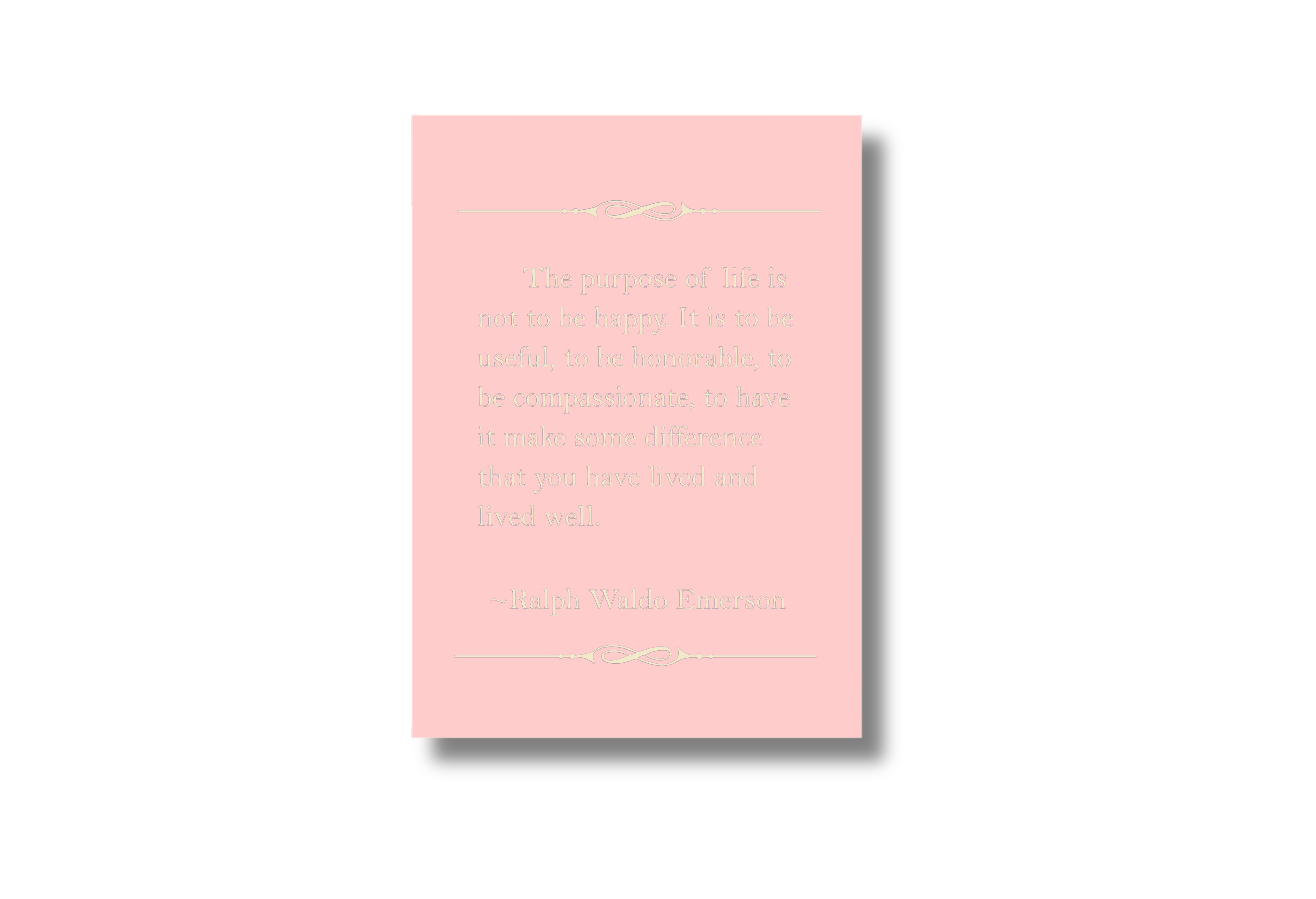 Ralph Waldo Emerson Happiness Quote