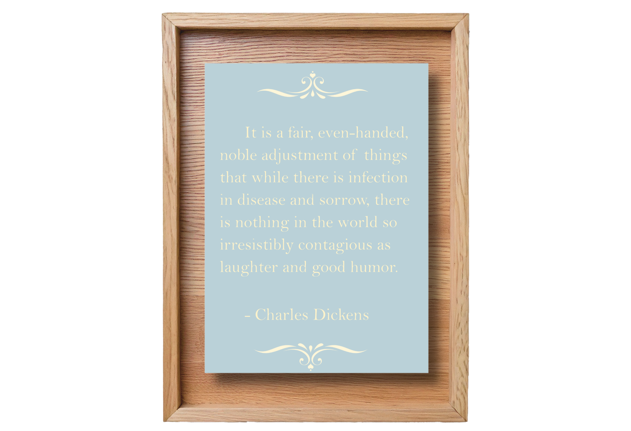Charles Dickens Laughter Quote