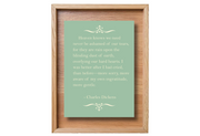Charles Dickens Tears Quote