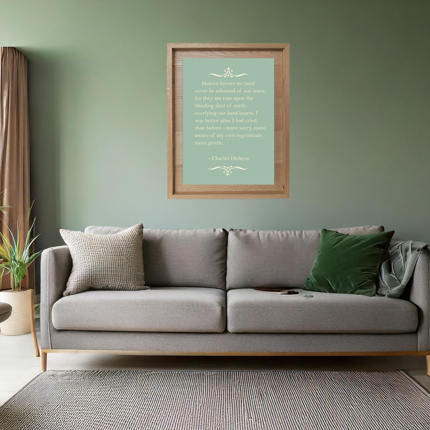 Charles Dickens Tears Quote