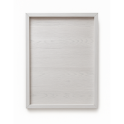 Magnetic White Wood Frame for Canvas Print