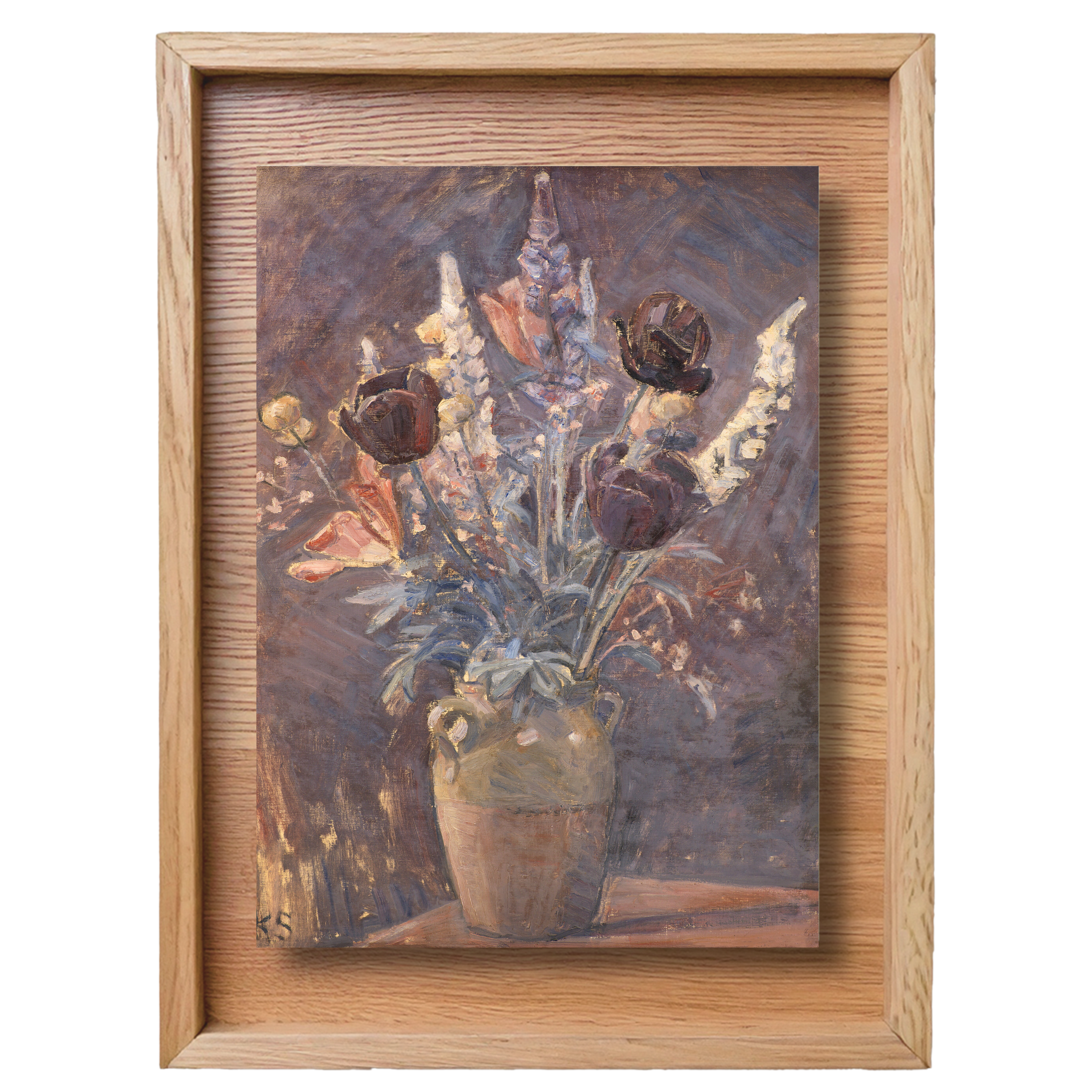Chocolate Cosmos Canvas Print Wall Art